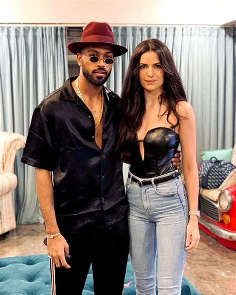 The man in form hardik pandya scores another ton in the dy patil t20 cup, 2020. Who is Natasa, the model Hardik Pandya is engaged to ...