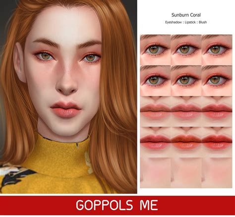 Goppols Me Gpme Gold Sunburn Coral Set Download Hq Mod Natural