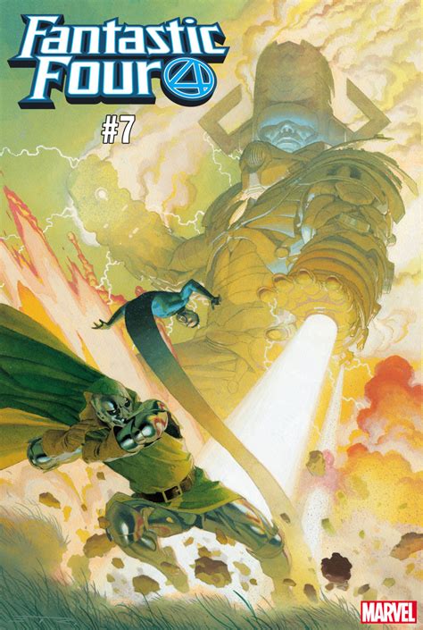 Fantastic Four 7 The Battle Between Doctor Doom And Galactus Pop