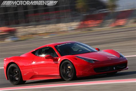 Driver Seat Ferrari 458 Italia Racetrack Test Motormavens • Car