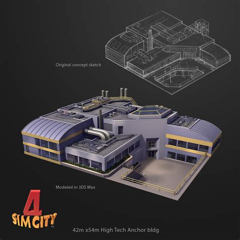 Artstation Simcity4 Buildings