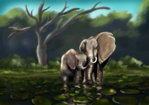 Artstation Elephants