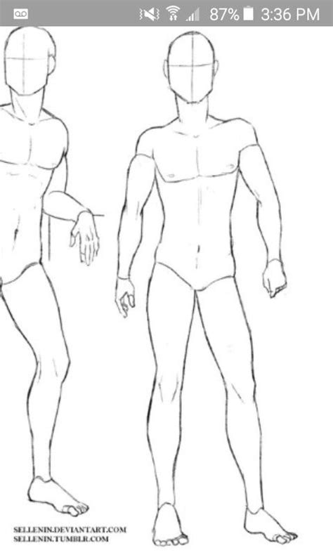 Standard Standing Pose Person Drawing Drawing Poses Male Drawing Poses