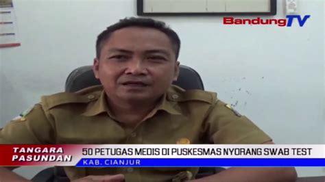 50 Petugas Medis Di Puskesmas Dites Swab Bandung Tv