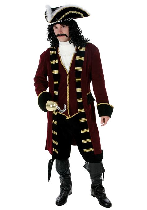 Plus Size Deluxe Captain Hook Costume Halloween Costume Ideas 2023