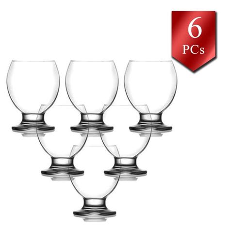 Lav Beverage Glasses Set Of 6 Cold Drink Glasses Drinking Glassware 9 5 Oz