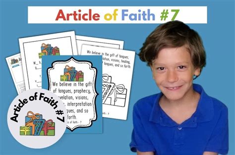 Seventh Article Of Faith 7 Mtc For Kids