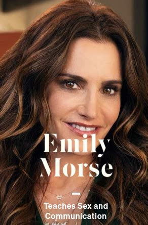 Emily Morse Teaches Sex And Communication By Emily Morse Goodreads