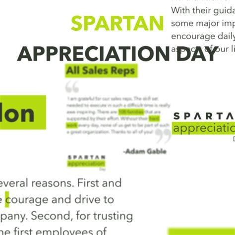 Spartan Employee Appreciation Day 2021 Spartan Surfaces