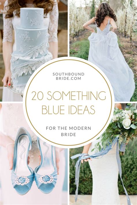 20 Something Blue Ideas For The Modern Bride Southbound Bride