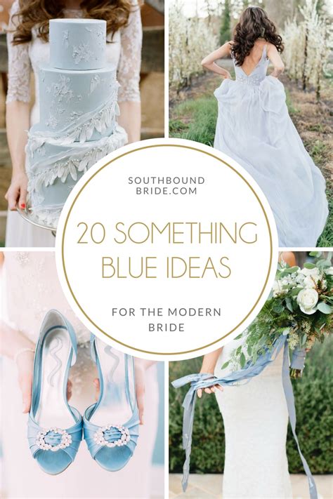 20 Something Blue Ideas for the Modern Bride | SouthBound Bride