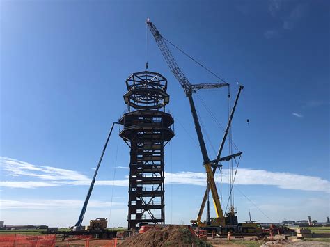 Air Traffic Control Tower Construction Project In Full Swing At Tinker