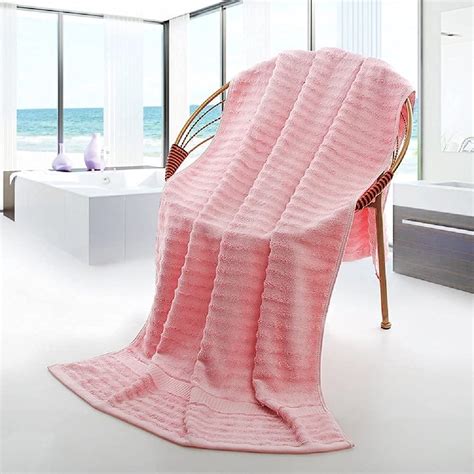 Bamboo Bath Towel Ultra Soft Absorbent Towel For Bath Bamboo Beach