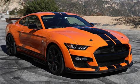 2020 Ford Mustang Shelby Gt500 Orange