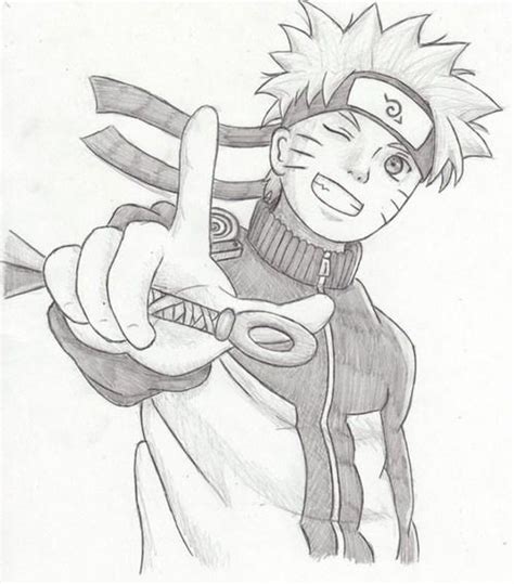 21 Anime Sketch Naruto Drawing Easy Nichanime