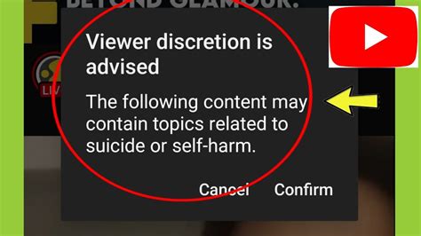 YouTube Viewer Discretion Is Advised YouTube