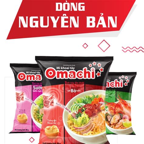 1 Gói Mì Tôm Omachi 80g Shopee Việt Nam