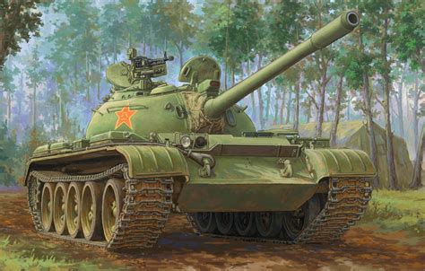 Wallpaper Tank China Type 59 Type 59 Wz 120 Main Battle Tank
