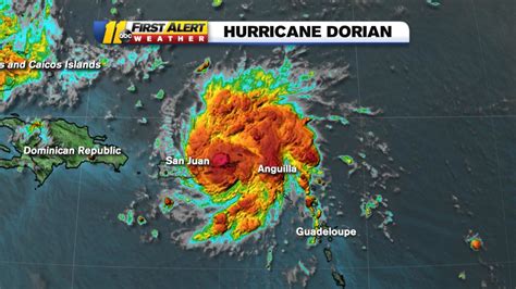 Hurricane Dorian 2019 Storm Path Tracks Toward Florida Noaa Says Now