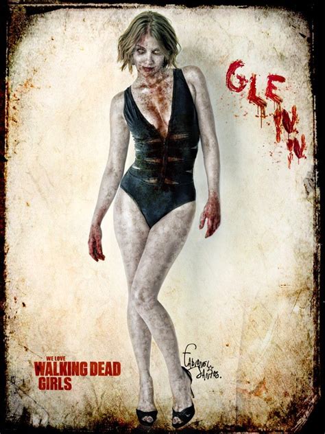 Maggie As A Zombie The Walking Dead Girls Facebook Page Walking Dead