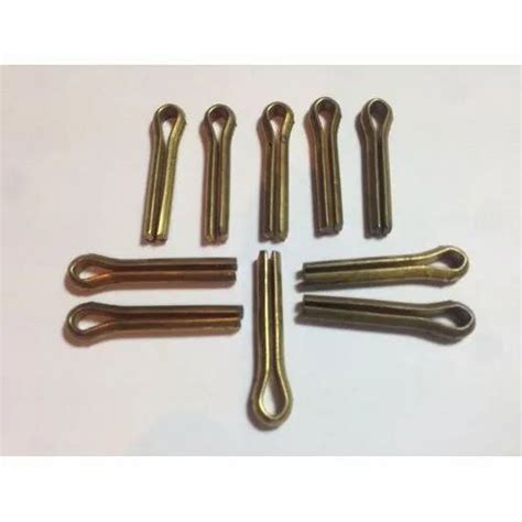 Brass Cotter Pin Size 06 20mm Packaging Type Box Rs 1100 Piece