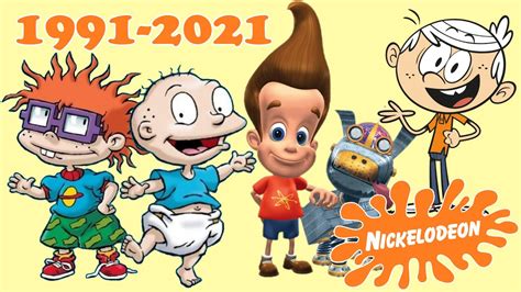 All Nickelodeon Original Animated Series Nicktoons Youtube