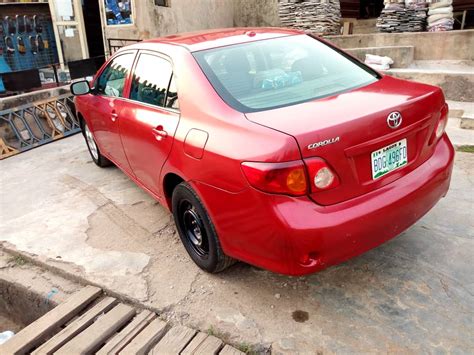 Our Neat Nigerian Used 2009 Toyota Corolla Is Available For Sale