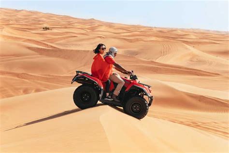 Dubai Half Day Desert Safari Camel Ride And Quad Bike Option Getyourguide