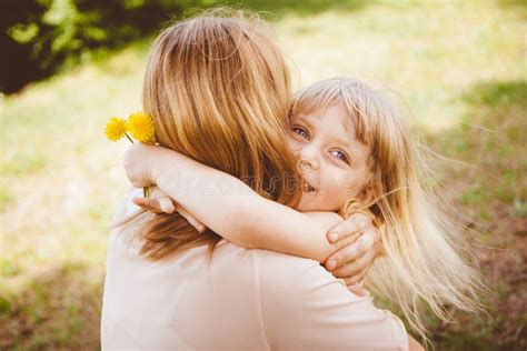 13455 Little Girl Hugging Her Mother Stock Photos Free And Royalty