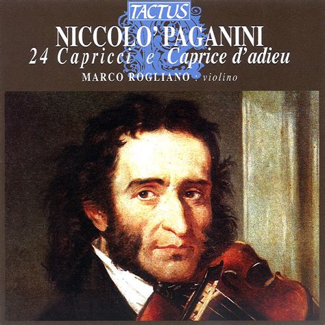 ‎paganini 24 Capricci Caprice Dadieu By Marco Rogliano On Apple Music