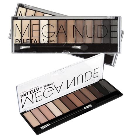 Paleta De Sombras Mega Nude Foscas Maquiagem Luisance 12 Cores Shopee