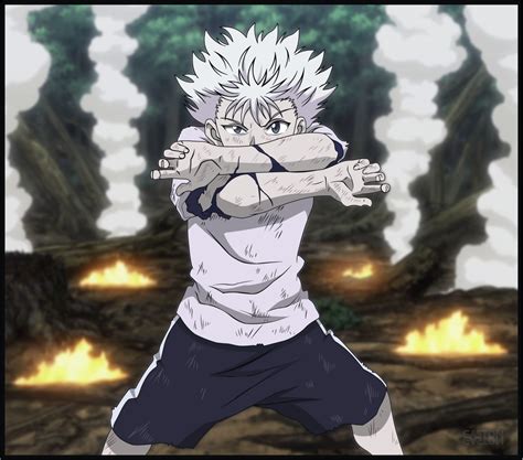 Hunter X Hunter Killua Damaged Hd By Gaston Gaston On Deviantart