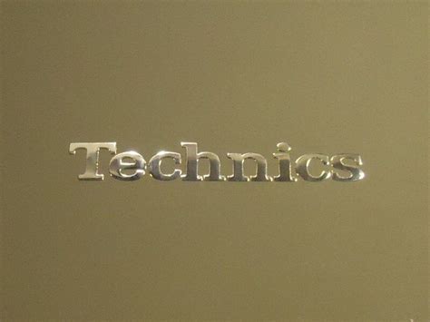 Technics Label Aufkleber Sticker Badge Logo 50mm X 7mm 402