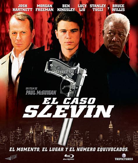 A slevin la vida no le va nada bien: Carátula de El Caso Slevin Blu-ray