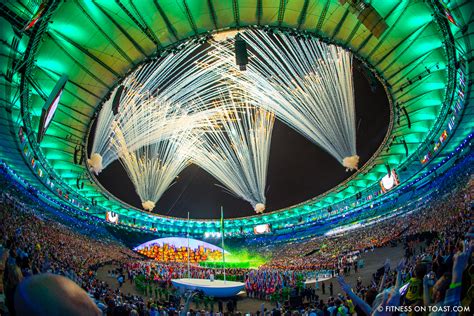 Adidas At Rio De Janeiro Olympic Games Opening Ceremony Brazil