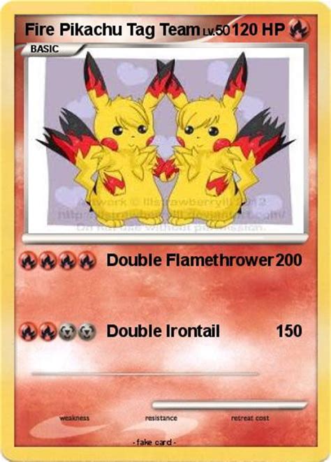 We did not find results for: Pokémon Fire Pikachu Tag Team - Double Flamethrower - My Pokemon Card