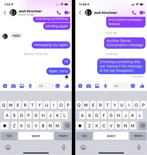 keep your facebook messages private with secret conversations techlicious