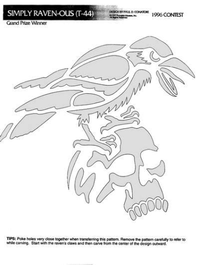 Baltimore Ravens Pumpkin Carving Pumpkin Stencil Pumpkin Carving