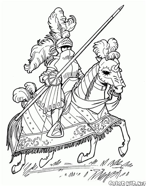 Spark your creativity by choosing your favorite printable coloring pages and let the fun begin! Coloring page - Knight Crusade