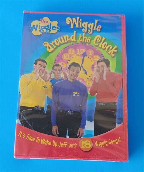 The Wiggles Wiggle Around The Clock With 18 Wiggly Songs Dvd