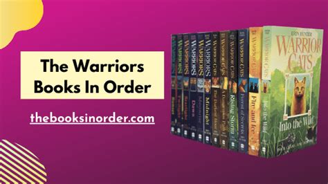 Here is a list of all the books in chronological order, then a list of all the books in publishing order. The Warriors Series in Order 2021 | All Books Lists Added