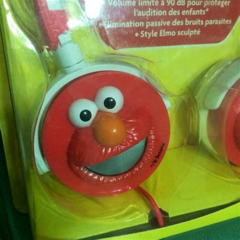 Sesame Street Elmo Headphone Computers And Tech Parts And Accessories