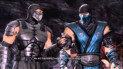 Mortal Kombat 9 Kuai Liang Tundra Becomes Sub Zero Youtube