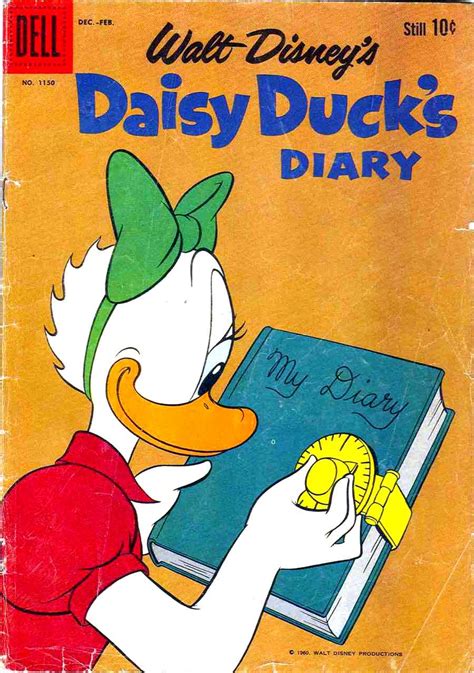 Daisy Duck S Diary Four Color Comics V2 1150 Carl Barks Art Pencil Ink