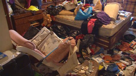 look inside hoarder s house to reveal loss despair