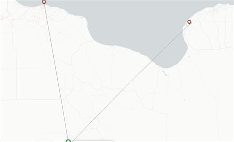 Libyan Airlines Flights From Sebha Seb