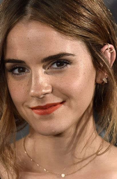 Emma Watson Love Her Freckles Rcelebs