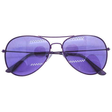 Aviator Colored Purple Frame Purple Tinted Lens Sunglasses Av067fpu One Pair Online