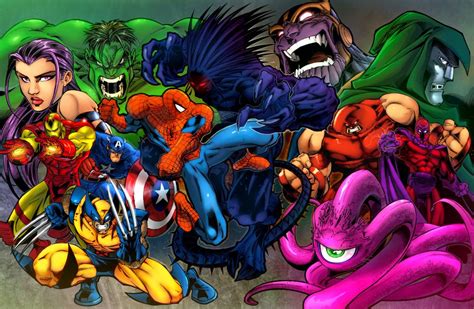 CAPCOM S Marvel Super Heroes Comic Art Community GALLERY OF COMIC ART