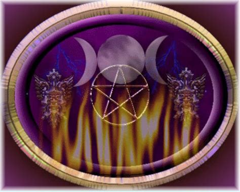 free wicca wallpaper magic pagan pentagramm signs symbol triple moon wicca witch